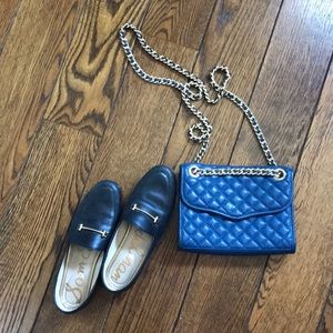 Rebecca Minkoff Navy quilted crossbody